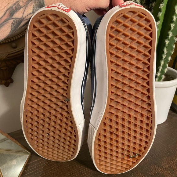 Blue Vans Sk8 Hi Pop Cush Shoes in great condition. Men’s Size 8 - Picture 6 of 10